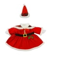 thumbnail image 2 of Sruoe Christmas Porch Goose Outfits, Porch Goose Clothes, 23 Inch Cement Goose Clothes Dress, Duck Clothes for Spring Easter Holiday Outdoor Garden Yard Lawn Patio Statue Decor, 2 of 9