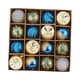 thumbnail image 4 of 16 Uds bolas de Navidad adornos decoración colgante de Navidad surtido de adornos de 6cm para recuerdos de fiesta de aniversario de compromiso Azul y verde, 4 of 8