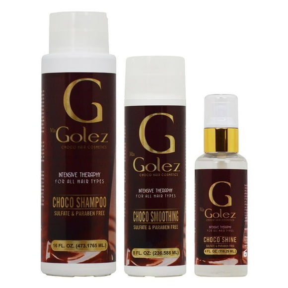 G Ma Golez Intensive Theraphy Choco Shampooing & Lissant & Brillant Gotas "Set"