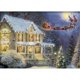 thumbnail image 1 of 11CT 3 Strand Impreso Completo Bordado Navidad Costura DIY Kit de punto de cruz Hugtrwg Para estrenar, 1 of 9