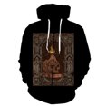 thumbnail image 1 of Sudadera con capucha y cremallera estilo Diablo para hombre, estilo urbano, divertida, de moda, de gran tamaño, estilo hip hop, unisex, con estampado 3D y capucha., 1 of 6