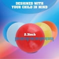 thumbnail image 4 of Ball Pit Balls 500 Count, 8 Colors Plastic Balls for Ball Pit Play Balls for Toddlers with Durable Storage Mesh Bag Bright Style, 4 of 6