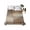 SaddleBrown, variant on Brown Flat Sheet Only Twin Size, Soft Breathable Bed Top Sheets for Mattress, Oil Painting Abstract Art Contemporary Luxury Bedding Flat Sheets for Home Hotel Bedroom Bed Protection