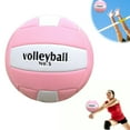 thumbnail image 2 of Size 5 Volleyball With Pump PU Wear-resistant Explosion Proof Training Game Machine Ball Seam Beach High Volleyball Bouncy, 2 of 7
