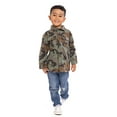 thumbnail image 6 of Wonder Nation Toddler Boys' Camo Shacket with Long Sleeves, Sizes 12M-5T, 6 of 10