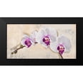 thumbnail image 2 of Dolci, Elena 24x14 Black Modern Framed Museum Art Print Titled - Royal Orchid, 2 of 5