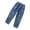 Blue 01, variant on IROINNID Toddler Boys and Girls Jogger Stretch Pants Elastic Waist Harem Denim Summer Spring 7T