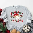 thumbnail image 3 of Feelin' Holly Jolly | Sweatshirt, 3 of 5