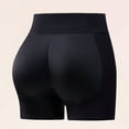 thumbnail image 2 of yunLCZ Women's Cotton Underwear High Waist Body Sculpting Buttocks Artifact Hip Lifting Pants Peach Hip Buttocks Buttock Pad Underwear Wasit Hipster Brief Panties for Ladies, 2 of 4