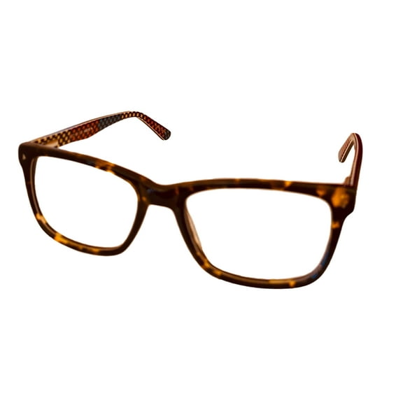 Tony Hawk Mens Tortoise Rectangle Plastic Eyewear Frame 504 52mm