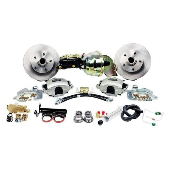 Master Power Brakes DB1721P Legend Series Front Disc Brake Kit for 1959-1964 Chevrolet Full Size Impala, Bel Air & Biscayne
