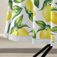 thumbnail image 5 of Coolnut 60" Lemon Round Tablecloth, Waterproof Tablecloth Stain Resistant and Wrinkle Decorative Patio Table Cloths for Kitchen Dinning Room Party Home Garden Picnic, 5 of 7