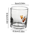 thumbnail image 3 of Christmas Icon Juice Glass - 14 oz Elk Stemless Drinking Glass Cup for Holiday Party Supplies Gifts, 3 of 7
