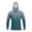 29#Cyan, variant on UPF 50 Gradient Color Long Sleeve Men Hoodie with Face Mask Sun Protection Hooded Fishing Shirt Quick Dry Sun Shirt Summer Clothes Light Gray S