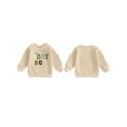 thumbnail image 3 of Aojekbee Little Boy Birthday Sweatshirt Casual Letter Heart Embroidery Crew Neck Long Sleeve Pullover Tops for Fall, 3 of 10