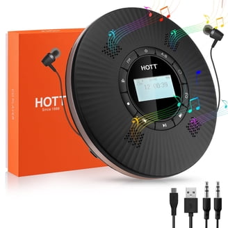 Portable MP3/CD Player, Red - Walmart.com