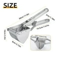 Potato Ricer, Heavy Duty Potato Ricer and Masher, Stainless Steel