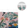 thumbnail image 5 of Yayeee Shower Curtain with Hooks 72"x72" Waterproof Fabric Bathroom Hanging Decor, Vibrant Flowers, 5 of 5