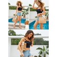 thumbnail image 3 of Sac à Main en Paille, Sac Fourre-Tout de Plage pour Femmes, Sac à Main Tissé d'Été, 3 of 5