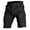 A-Black263, variant on JAJAHO Mens Cargo Shorts Casual Outdoor Lightweight Semi Elastic Waist Stretch Work Shorts With Zipper Pockets Fishing Comfy Bottoms