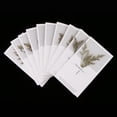 thumbnail image 2 of HILABEE 10 Pack Elegant Wedding Dried Flowers Card Greeting Card Thank You Cards Postcard Party Supplies - Limonium, 2 of 8