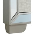 thumbnail image 2 of Modern Rectangle Shape - Silver Champagne Aesthetic - Bedroom Furniture - Hassle - free Setup, 2 of 2