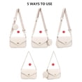 thumbnail image 4 of JEEHAN Bolsos cruzados acolchados para mujer Bolsos de hombro de diseñador Bolso pequeño, 4 of 5