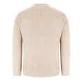 thumbnail image 5 of Womens Sweaters Sevevn Women's Casual Solid Color Long Sleeve Round-Neck Sweater Cropped Sweater, 5 of 7