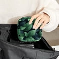 thumbnail image 6 of Sanitary Napkin Storage Bag, Tropical Leaves Background Portable Menstrual Pad Bag for Teen Girls Store Panty Liners Tampons Sanitary Pads for Women Ladies, 6 of 6