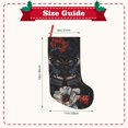 thumbnail image 3 of Lsque Midnight Butterfly Floral Dream Pattern 18 Inch Christmas Stockings, Festive Holiday Stocking for Christmas Decorations Holiday Decor, 3 of 8