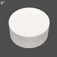 thumbnail image 2 of Ludlz Mini Cake Dummy Round Mini Foam Fake Cake Set Smooth Polystyrene Foam 4/6/8inch Round Foam Cake Dummy Sugarcraft Flower Decor Practice Model, 2 of 7
