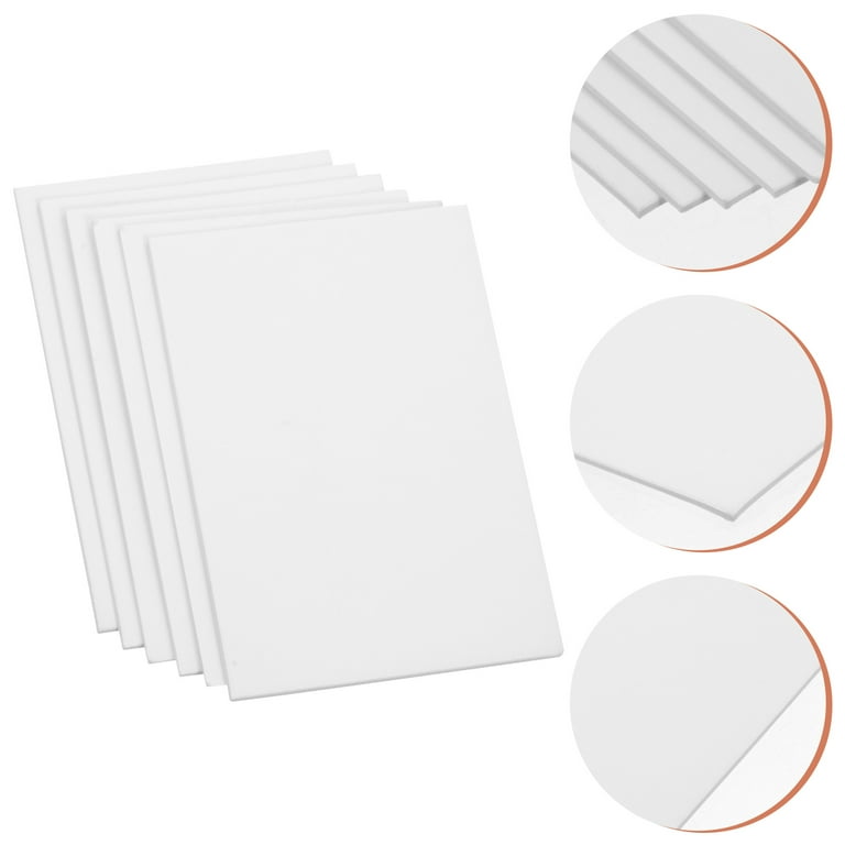 30pcs Hard Card Stock Blank Card Stock White Cardstock Cover Protective Cardstock, Size: 10.5X7.3X0.1CM