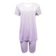 thumbnail image 4 of Blusas para las Mujeres Casual, Cuello en V de Manga Corta Impresa Superior Y Suelto Pantalones Cortos, Conjuntos de Moda de Verano, 4 of 4