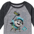 thumbnail image 3 of Paw Patrol - Rubble & Crew - Motor Working - Toddler & Youth Raglan Graphic T-Shirt, 3 of 6