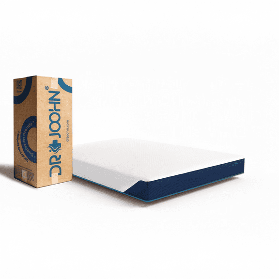 Colchón en Caja Individual Zen Confort DR JOOHN 20cm, Memory Gel Semi Firme para Todas las Edades.