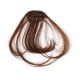 thumbnail image 1 of Clip de moda de una pieza en flequillo / flecos / extensiones de cabello Piezas de cabello falso (marrón claro), 1 of 4
