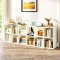thumbnail image 4 of Costway 6-Cube Bookcase Modern 3-Tier Storage Organizer Horizontal Vertical Bookshelf, 4 of 10