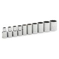 thumbnail image 2 of GEARWRENCH 10 Pc. 1/4" Drive 12 Pt. Standard Socket Set, SAE - 80307D, 2 of 4