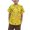 Yellow, variant on Girls Short Sleeve Sequin Tops Leopard Print Glitter Blouse for Daily Wear & Party Outfits (5-12 Years)