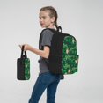 thumbnail image 7 of Disketp St Patrick's Day9 Large Capacity Backpack Lunch Bag Pencil Case Combination 3 Piece Set for Student, 7 of 7