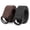 C-black+coffee, variant on Men Canvas Belt Web Fabric Casual Belt with Black Double D-ring 1 1/2" Wide Set of 2