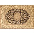 thumbnail image 1 of Ahgly Company Indoor Rectangle Persian Brown Traditional Area Rugs, 7' x 9', 1 of 4