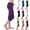 10# Purple, variant on Hiking Capris for Women Slim Fit Low Rise Drawstring Cargo Capris Stretchy Lounge Capris with Button Pockets Dark Green XXL