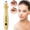 thumbnail image 1 of Rouleau de Dessous pour Cernes, Rides et Raffermissant, Rouleau de Glace de Massage à 360° pour Ridules, Sacs, Peau Gonflée pour Femmes et Hommes 15 ml, Lotion de Soins de la Peau Gold, 1 of 9