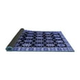 thumbnail image 2 of Ahgly Company Indoor Rectangle Abstract Blue Modern Area Rugs, 2' x 5', 2 of 4