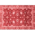 thumbnail image 1 of Ahgly Company Machine Washable Indoor Rectangle Oriental Red Traditional Area Rugs, 5' x 8', 1 of 4