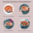 thumbnail image 5 of Crate Dog Bowl, Removable Stainless Steel Pet Kennel Cage Hanging Food Bowls and Water Feeder Coop Cup Prevent Overflow for Puppy, Medium Dog, Cat,, 5 of 5