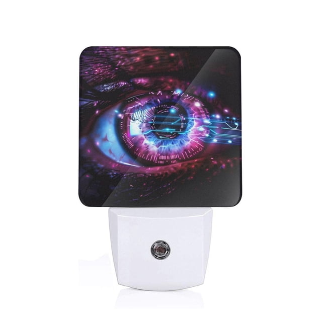 Balery v Luz Nocturna LED con Sensor Automático, Enchufe con Sensor Crepuscular, Luz Suave de 0.5W para Dormitorio, Pasillo, Baño-US