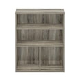 thumbnail image 4 of Pemberly Row Contemporary 3-Tier Display Bookcase in French Oak, 4 of 6