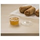 thumbnail image 3 of 100 vasos desechables para chupitos de gelatina, vasos de plástico para porciones con tapas, recipientes para condimentos, 3 of 6